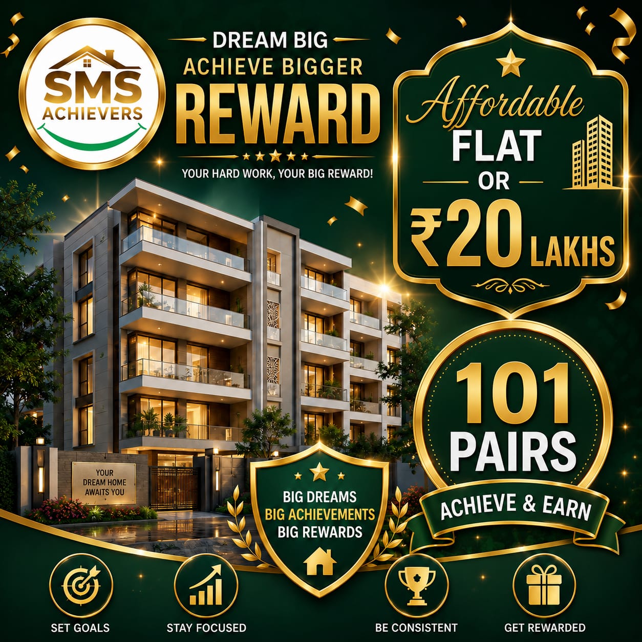 Flat Rs 20 Lac