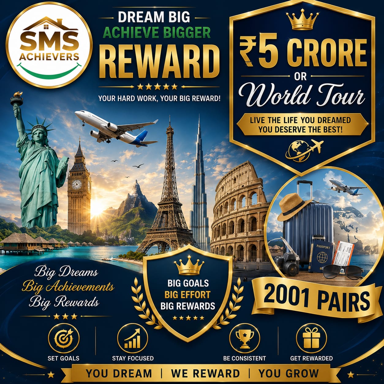 Rs 5 Cr / World Tour